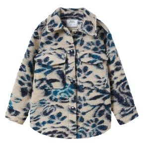 Zara Overshirt Girl Shacket/ Jacket Size 6-7 years